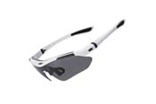 Cykeltillbehör - Rockbros 10142 photochromic UV400 cycling glasses - white - 10142