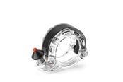Cykeltillbehör - Rockbros 34210028002 Q-shaped bicycle bell - transparent - 34210028002