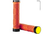 Cykeltillbehör - Rockbros 40720007004 Bicycle Grips with Reflector – Orange - 40720007004