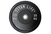 Sport & Fitness - TITAN LIFE PRO Bumper Plate Rubber 25 kg - 400-800009