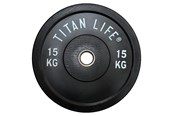 Sport & Fitness - TITAN LIFE PRO Bumper Plate Rubber 15 kg - 400-800007
