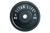 Sport & Fitness - TITAN LIFE PRO Bumper Plate Rubber 5 kg - 400-800005