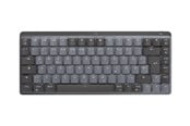 Tangentbord - Logitech Master Series MX Mechanical Mini - Tangentbord - Schweizisk - Grå - 920-010775