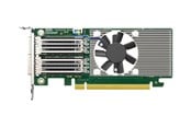 Nätverkskort (adaptrar osv.) - QNAP QXG-100G2SF-BCM - network adapter - PCIe 4.0 x16 - 100 Gigabit QSFP28 x 2 - QXG-100G2SF-BCM