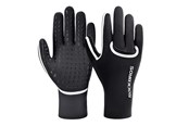 Cykeltillbehör - Rockbros full waterproof cycling gloves size: S/M - black - 8386824304770