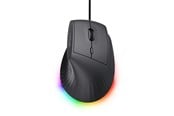 Mus - Trust MAU Gaming GXT145 REXXA Gaming mouse - Ergonomisk mus - Optic - 10 knappar - Svart med RGB ljus - 26024