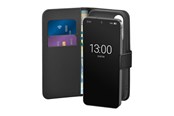 Mobile - Covers & Cases - Puro Eco-Leather Case Protective Case for Samsung Galaxy S26 Plus with Wallet - Black - PUSGS26PBOOKC8BLK