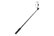 Andra mobiltillbehör - Wozinsky Selfie stick WC1Y2S 1.3m aluminum alloy telescopic tripod with phone holder - black - 5907769360626