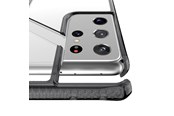 Mobile - Covers & Cases - ITSKINS  HYBRID CLEAR cover for Samsung Galaxy S21 Ultra 4G / 5G®. Black and transparent - SGU3-HBMKC-BKTR