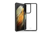 Mobile - Covers & Cases - ITSKINS FERONIABIO PURE Cover for Samsung Galaxy S21 Ultra 4G / 5G®. Black and transparent - SGU3-FROPE-BKTR