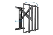 Väggfäste, AV-Möbel - Multibrackets M mounting kit - articulating - for digital signage LCD panel / LCD display - XL - black - Max 75 kg - recommended for 98" - 7340234812172