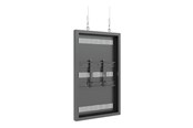 Väggfäste, AV-Möbel - Multibrackets M Pro Series enclosure - Slim - for digital signage display - wire small universal theft protect - black - Max 40 kg - recommended for 43" - 7340234811458