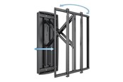 Väggfäste, AV-Möbel - Multibrackets M mounting kit - articulating - for LCD display - XL - black - Max 45 kg - recommended for 98" - 7340234812196