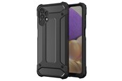 Mobile - Covers & Cases - Hurtel Hybrid Armor Case Tough Rugged Cover for Samsung Galaxy A73 Black - 5907769338564