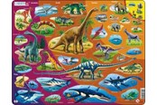 Pusselspel - Larsen Puzzles Puzzle Natural History - 85 pieces Maxi (36.5x28.5 cm) Golv - HL1