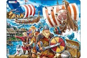 Pusselspel - Larsen Puzzles Puzzle Viking Voyage - 65 pieces Maxi (36.5x28.5 cm) Golv - FI8