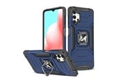 Mobile - Covers & Cases - Wozinsky Ring Armor tough hybrid case cover + magnetic holder for Samsung Galaxy A73 blue - 9145576243596