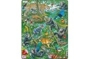 Pusselspel - Larsen Puzzles Puzzle African Rainforest - 32 pieces Maxi (36.5x28.5 cm) Golv - FH41