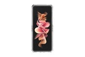 Mobile - Covers & Cases - ITSKINS HYBRID CLEAR cover for Samsung Galaxy Z Flip3 5G®. Transparent - SGF2-HBMKC-TRSP