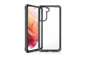 Mobile - Covers & Cases - ITSKINS SUPREME CLEAR cover for Samsung Galaxy S21 4G / 5G®. Smoke and transparent - SG3S-SUPIC-SMTR