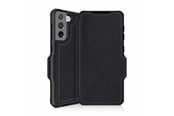 Mobile - Covers & Cases - ITSKINS HYBRID FOLIO cover for Samsung Galaxy S21 + 4G / 5G®. Black with recycled leather - SG3P-HYBRF-BKRL