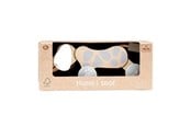 Figure - Impulse Toys Wooden dog with wheels and leash - 9930010