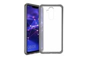 Mobile - Covers & Cases - ITSKINS HYBRID FROST cover for Huawei Mate 20 Lite®. Black and transparent - HWM2-HYBMK-BKTR