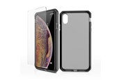 Mobile - Covers & Cases - ITSKINS SUPREME FROST360 (Supreme + 2.5D Glass) cover for iPhone XS Max®. Black - APXP-SUFDC-BLCK