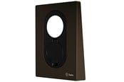 Laddning av elbil - Zaptec Go Front Cover, Wood Brown - 70115