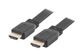 Displaykabel - Lanberg HDMI cable with Ethernet - 1 m - CA-HDMI-21CU-0010-BK