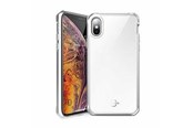 Mobile - Covers & Cases - ITSKINS HYBRID GLASS cover for iPhone XS Max®. Silver - APXP-IRIDM-SLVR