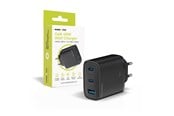 Mobile - Adapters & Chargers - Mobile Origin GaN 40W Wall Charger MO13 - black - 1 USB-A + 2 USB-C - FRL-GAN40W-MO13-BLK