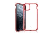 Mobile - Covers & Cases - ITSKINS HYBRID CLEAR cover for iPhone 11 Pro Max / XS Max®. Red and transparent - APXM-HBMKC-RATR