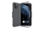 Mobile - Covers & Cases - ITSKINS SPECTRUM VISION CLEAR cover for iPhone 11 Pro / XS / X®. Smoke - APXE-SPVCR-SMOK