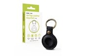 Andra mobiltillbehör - Mobile Origin AirTag Leather Keychain A6 black - MO-ALK-BLK