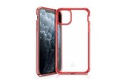 Mobile - Covers & Cases - ITSKINS HYBRID CLEAR cover for iPhone 11 Pro / XS / X®. Red and transparent - APXE-HBMKC-RATR