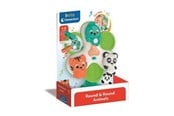 Babyleksaker - Clementoni New Round&Round Animals - 17952