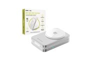 Mobile - Adapters & Chargers - Mobile Origin 3in1 Qi2 25W Foldable Charging Stand PW35.MagSafe Compatible - Silver - MO-FCHS-PW35-SLV