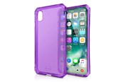 Mobile - Covers & Cases - ITSKINS  SPECTRUM CLEAR cover for iPhone XS / X®. Purple - APHX-SPECM-PRPL