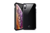 Mobile - Covers & Cases - ITSKINS HYBRID GLASS cover for iPhone XS / X®. Black - APHX-IRIDM-BLCK