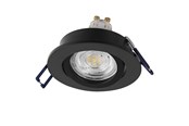 Smarta Hem - Osram SMART+ MATTER LED Spot Recess GU10 Adjustable 4.7W RGBW Black - 4058075853751