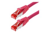 Nätverkskabel - Helos patch cable - 1.5 m - magenta - Rosa - 1meter - 118042