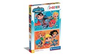 Pusselspel - Clementoni Puzzle WB DC Super Friends 2x60 pieces Golv - 21624