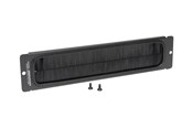 Rack chassis - Tripp Lite Eaton Series Brush Strip Plate for Wallmount Rack Enclosure Server Cabinet - SRBRUSHWM