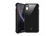 Mobile - Covers & Cases - ITSKINS HYBRID GLASS cover for iPhone XR®. Black - AP61-IRIDM-BLCK