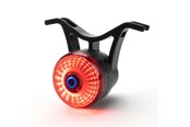 Cykellampor - Wozinsky WIS-02 Waterproof Smart Tail Light 1pc - Black - 5907769380556