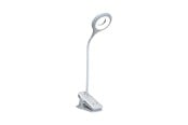 Lampor - Wozinsky Mini  Wireless LED Reading Lamp with Clip + USB-C Cable - White - 5907769384042
