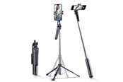 Andra mobiltillbehör - Wozinsky Selfie stick  WC1Y70S telescopic tripod 1.7m with phone holder - black - 5907769384554