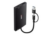 Displaykabel - Lindy USB Type A and C to Dual HDMI 4K60 Converter - 43430