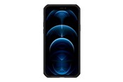 Mobile - Covers & Cases - ITSKINS FERONIABIO PURE Cover for iPhone 12 Pro Max®. Black and transparent - AP4P-FROPE-BKTR
